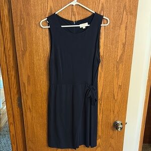 Loft Navy Sleeveless Dress